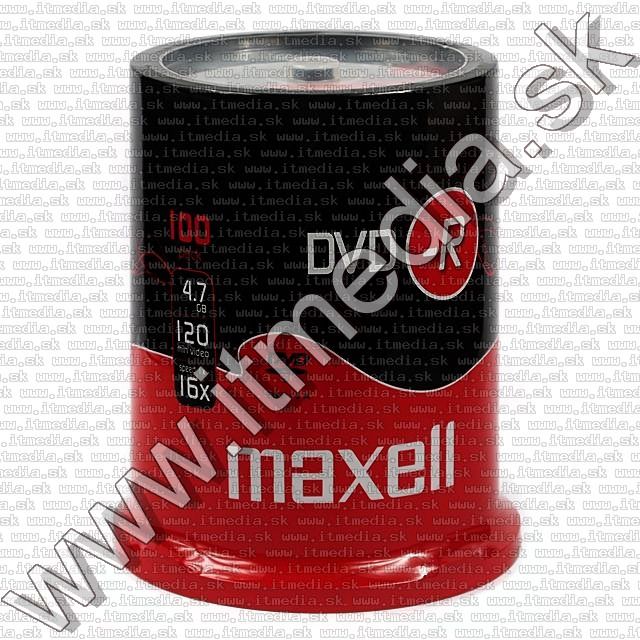 Image of Maxell DVD-R 16x 100cake (IT7728)